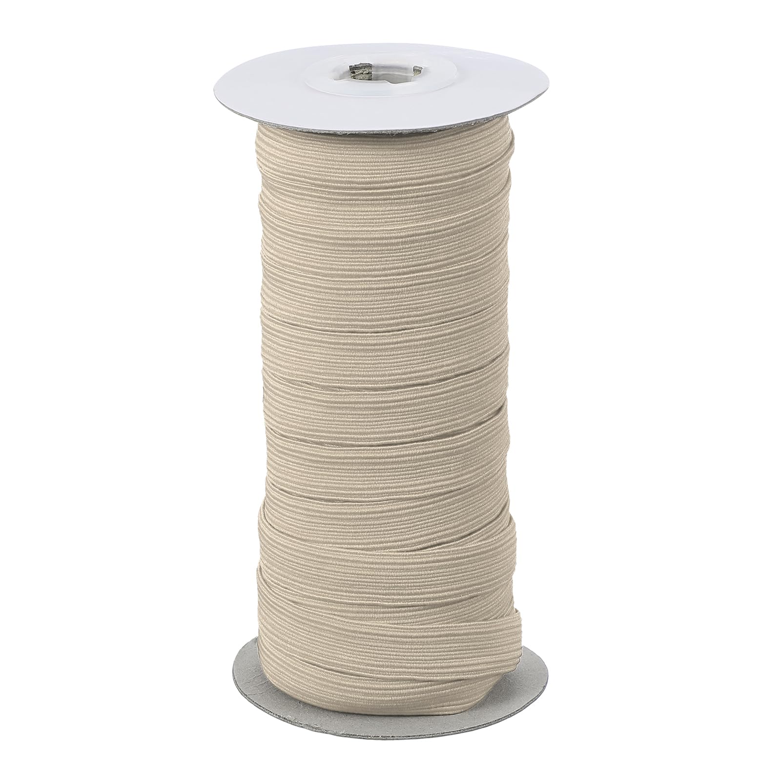 Bandes élastiques 12mm souples et résistantes, élastique plat kaki de 18 mètres