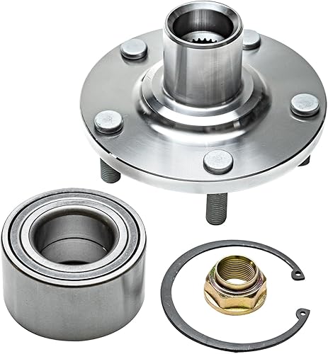 Miniatura 131 de Detroit Axle - Buje de cojinete de rueda delantera para Chevy Captiva Sport Equinox Pontiac Torrent Saturn Vue Suzuki XL-7 Cojinete de rueda y