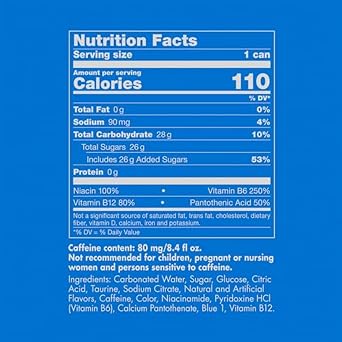 Red Bull Sea Blue Edition Energy Drink, 8.4 Fl Oz Can, 24 Pack