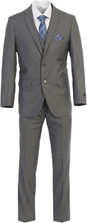 Elegant Mens Modern Fit Three Piece and Two Piece Two Button Suits - Many Colors...