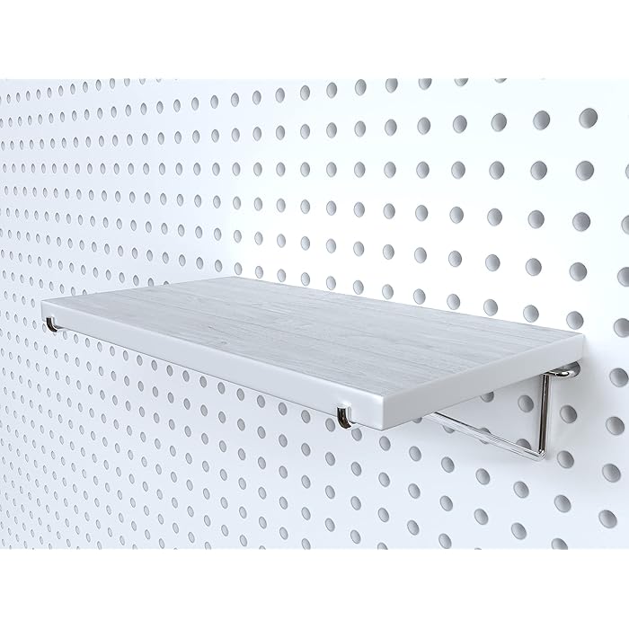 Buy YOYASIMI Heavy Duty Pegboard Shelves Value Set Including 12 Pack