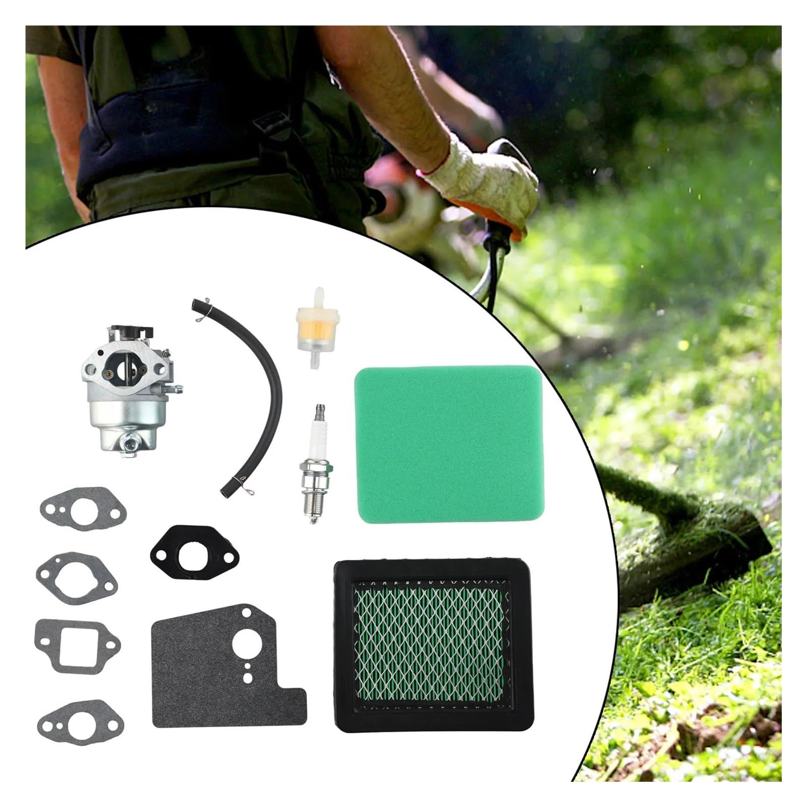 Filtres à air Briggs and Stratton d’origine Kit De Carburateur Pour GCV135 GCV160 GC135 160 HRB216 HRS216 HRR216, Kits De Réparation Et De Reconstruction De Carburateur De Tondeuse À Gazon