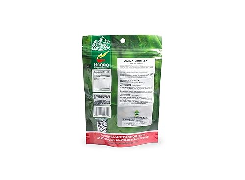 Miniatura 3 de Hanan Peruvian Secrets Zarzaparrilla - Té de hierbas  Raíz de zarzaparrilla 100% natural  2.82 oz  80g  Ayuda naturalmente a apoyar la piel y los