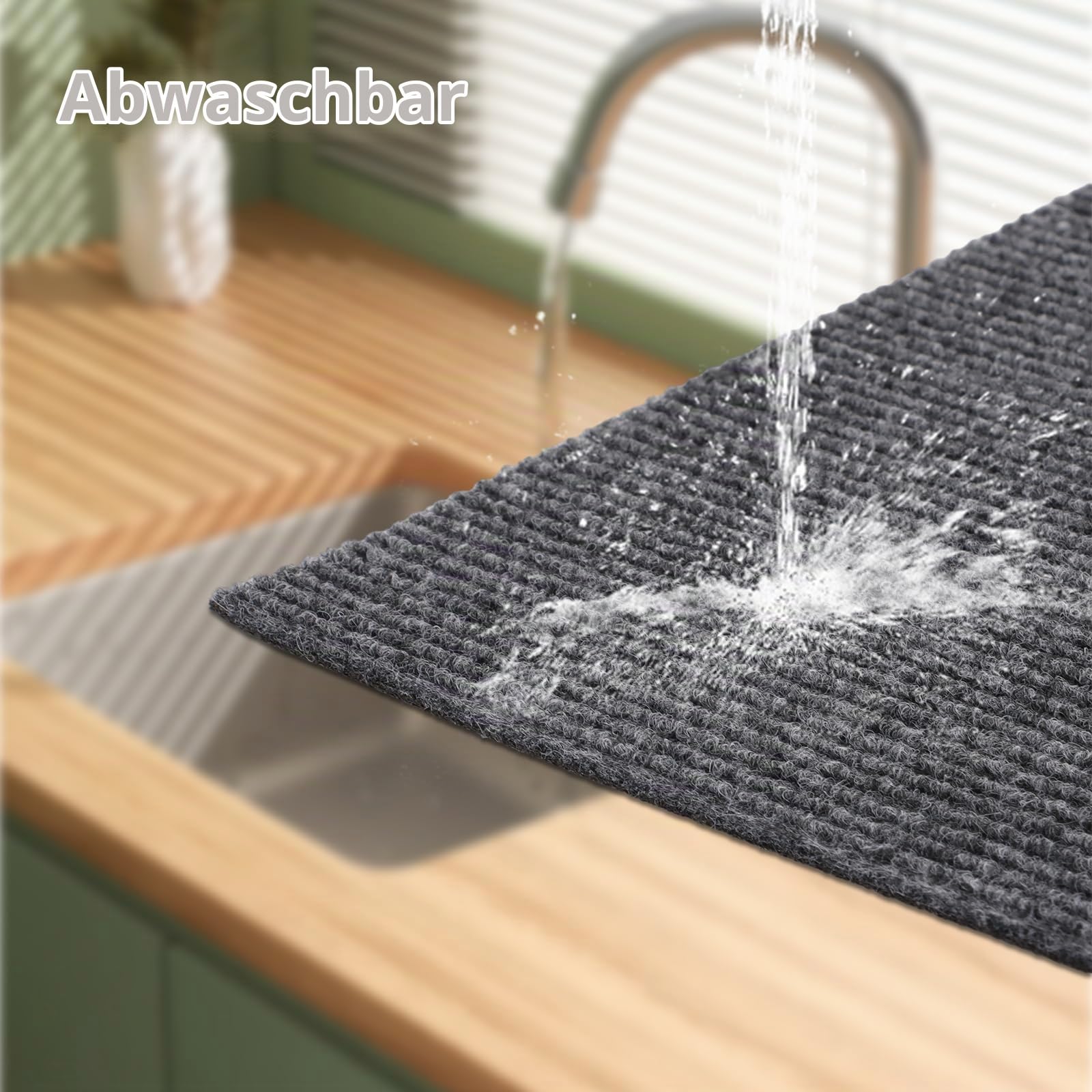 30 Stück Teppichfliesen Selbstklebend 30x30 cm Teppichboden, Teppichfliesen Selbstliegend, Teppich Selbstklebend für Haus, Büro (Dunkelgrau und Hellgrau)