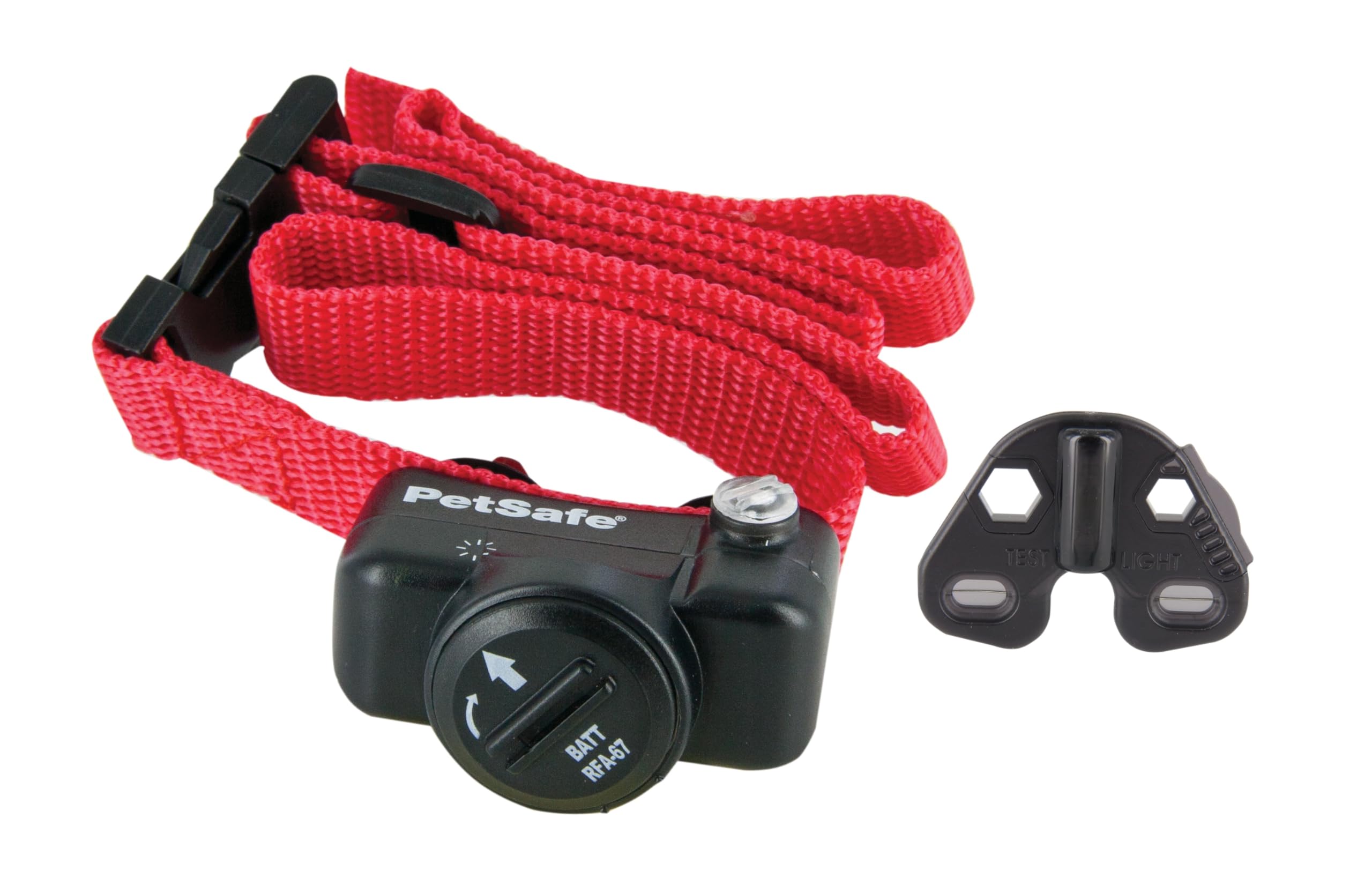 Petsafe - Collier Anti-​Fugue Deluxe pour Chien pour Clôture Anti-​Fugue avec Fil - Léger - 4 Niveaux De Stimulation Et 1 Mode Signal Sonore Seul, À Pile, Résistant À La Pluie