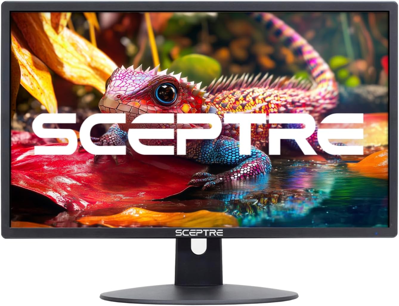 Sceptre New 22 Inch FHD LED Monitor 75Hz 2X HDMI VGA Build-in Speakers, Machine Black (E22 Series), 1920 x 1080 Pixels