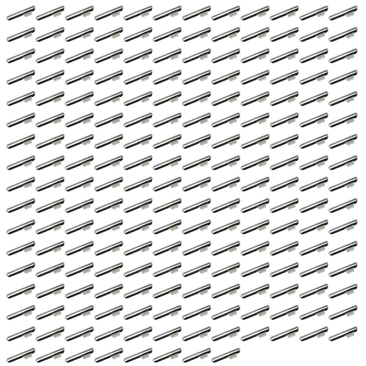 200 clips de serre-tête en métal barbelé acier inoxydable pour cordon élastique