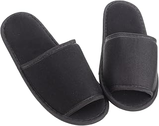 FRCOLOR 1 Conjunto De Chinelos Dobráveis Chinelos De Quarto Chinelos Leves Suprimentos De Algodão Para Hotel Chinelos Antiderrapantes Slides Felpudos Para Mulheres Hospital Eva