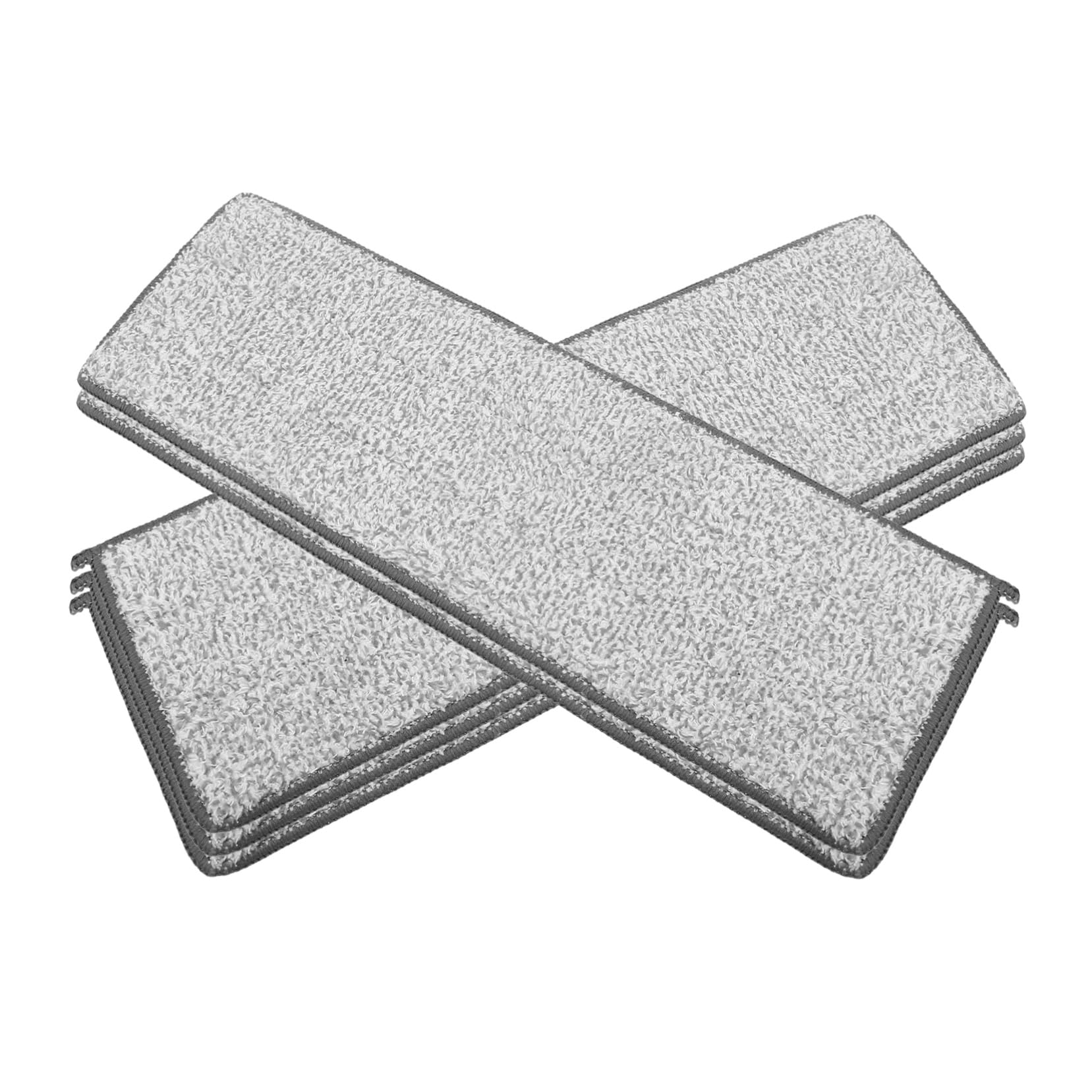 TOPBATHY 5 Juegos Paño De Repuesto Fregona Cabezales De Fregona De Repuesto De La Fregona Accesorio De Fregona Almohadillas De Limpieza para Trapeadores Fibra Grey 5 Piezas * 5