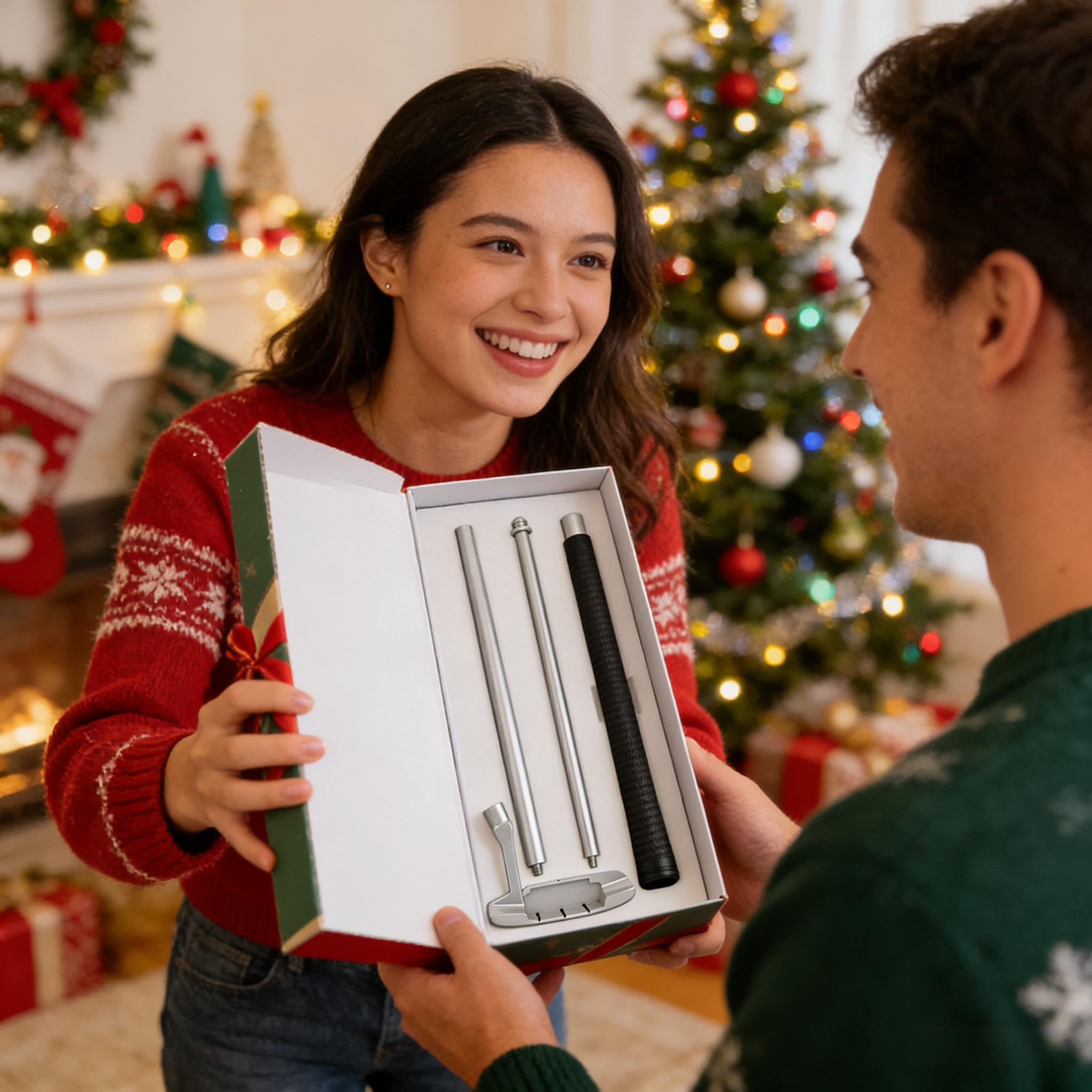 Image secondaire de Putter de Golf Pliant BOROCO pour Droitier et Gaucher - 89 cm