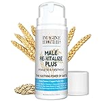 Imagine Dermatology Male Re-Vitalize PLUS - Oats Penile Health Cream for Men - Relieve, Restore and Support Skin - Moisturizing Penile Cream - TSA Compliant Size (3.3 fl oz/100ml)