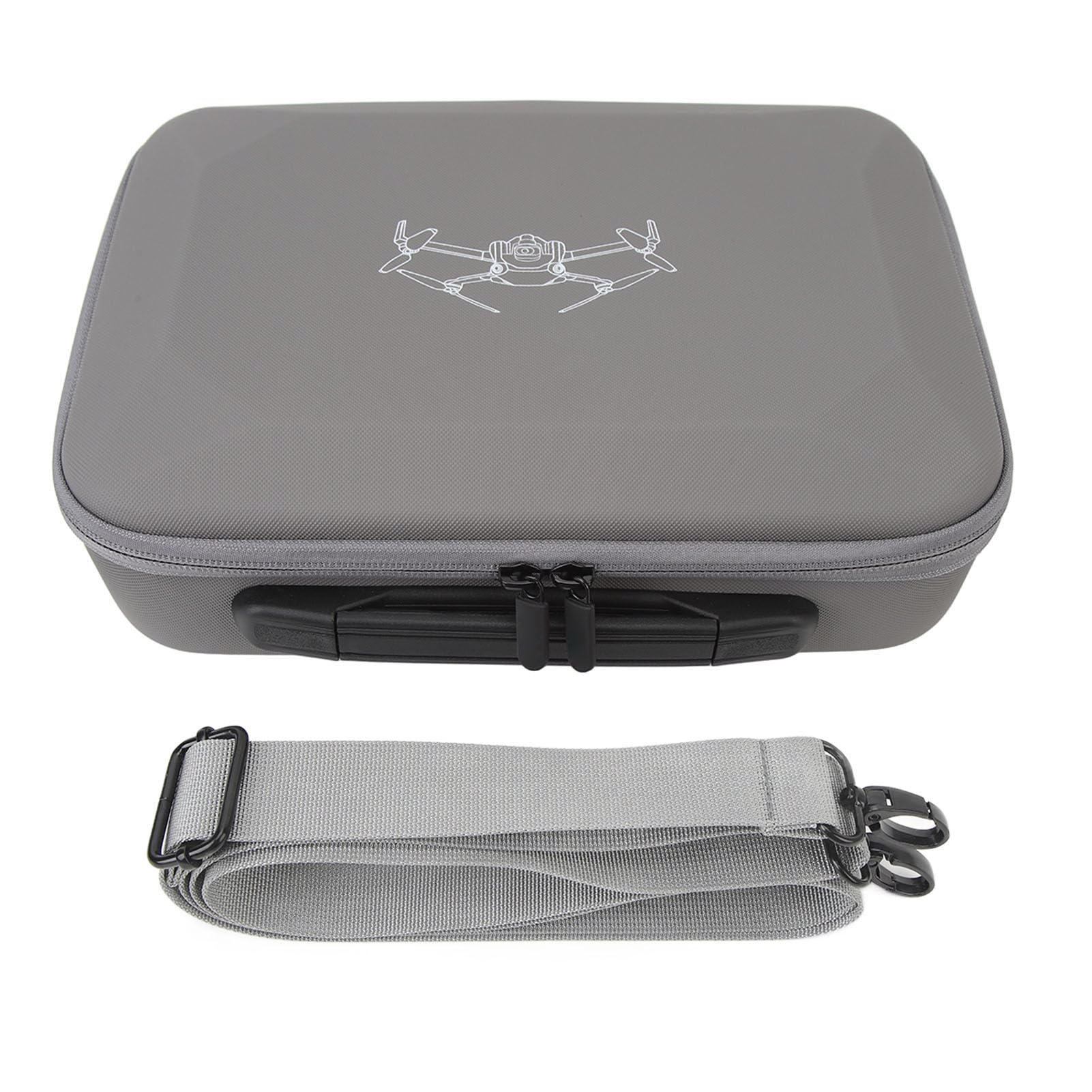 plplaaoo Drone Carrying Case Portable PU Leather Storage Shoulder Bag for Mini 4 Pro Accessories Protective Durable Travel Case Shoulder Bag for Mini 4 Pro Drone