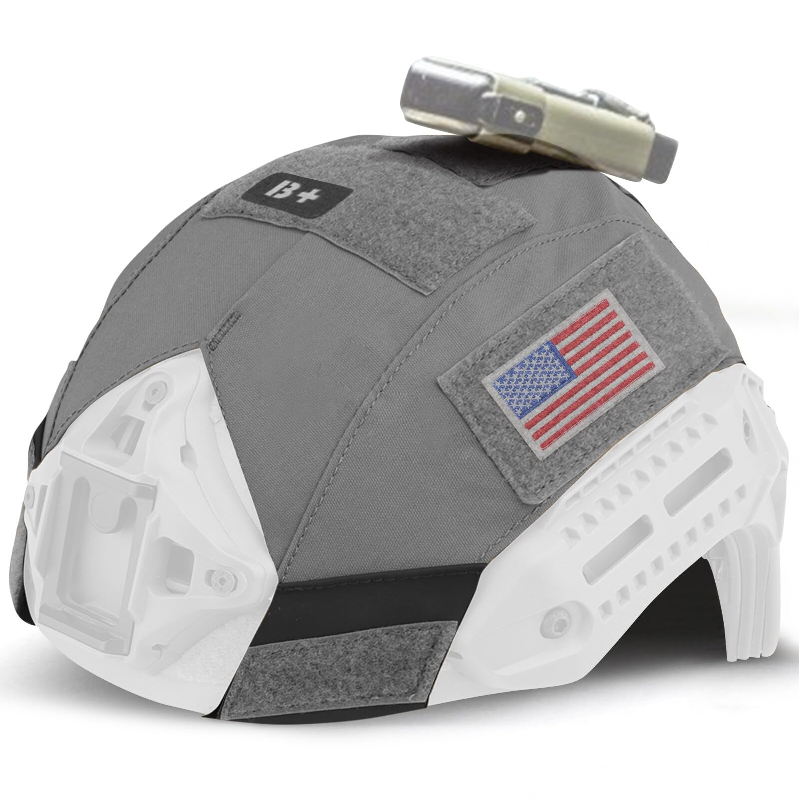 Yzpacc Tactical Helmet Cover for MTEK MK Airsoft Paintball Helmet, Camouflage Cloth Cover for Outdoor Sport Military Hunting Shooting Gear, Helmet not Included