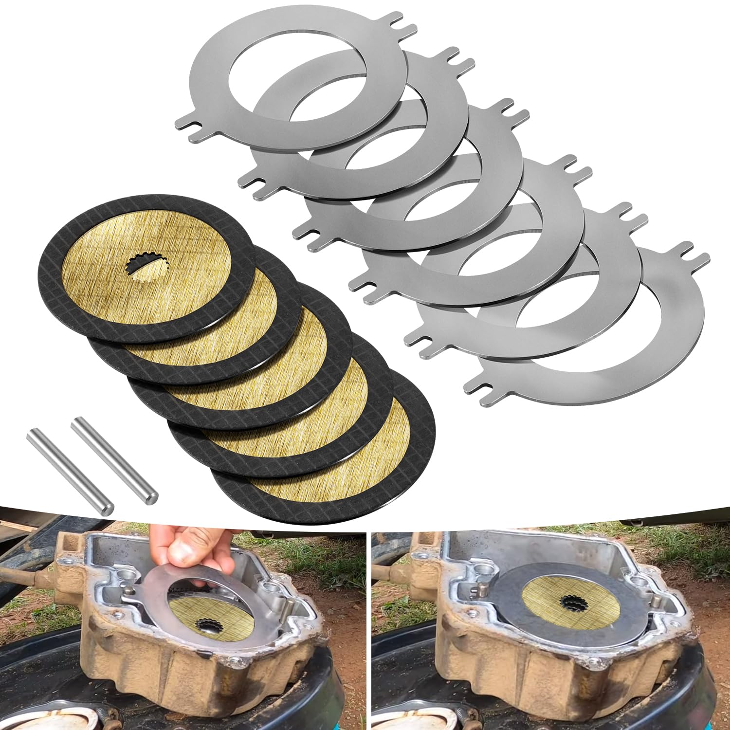 ドリンクエクスプレス Amazon.com: AM148465 Brake Kit Wet Park Brake Disk Kit For