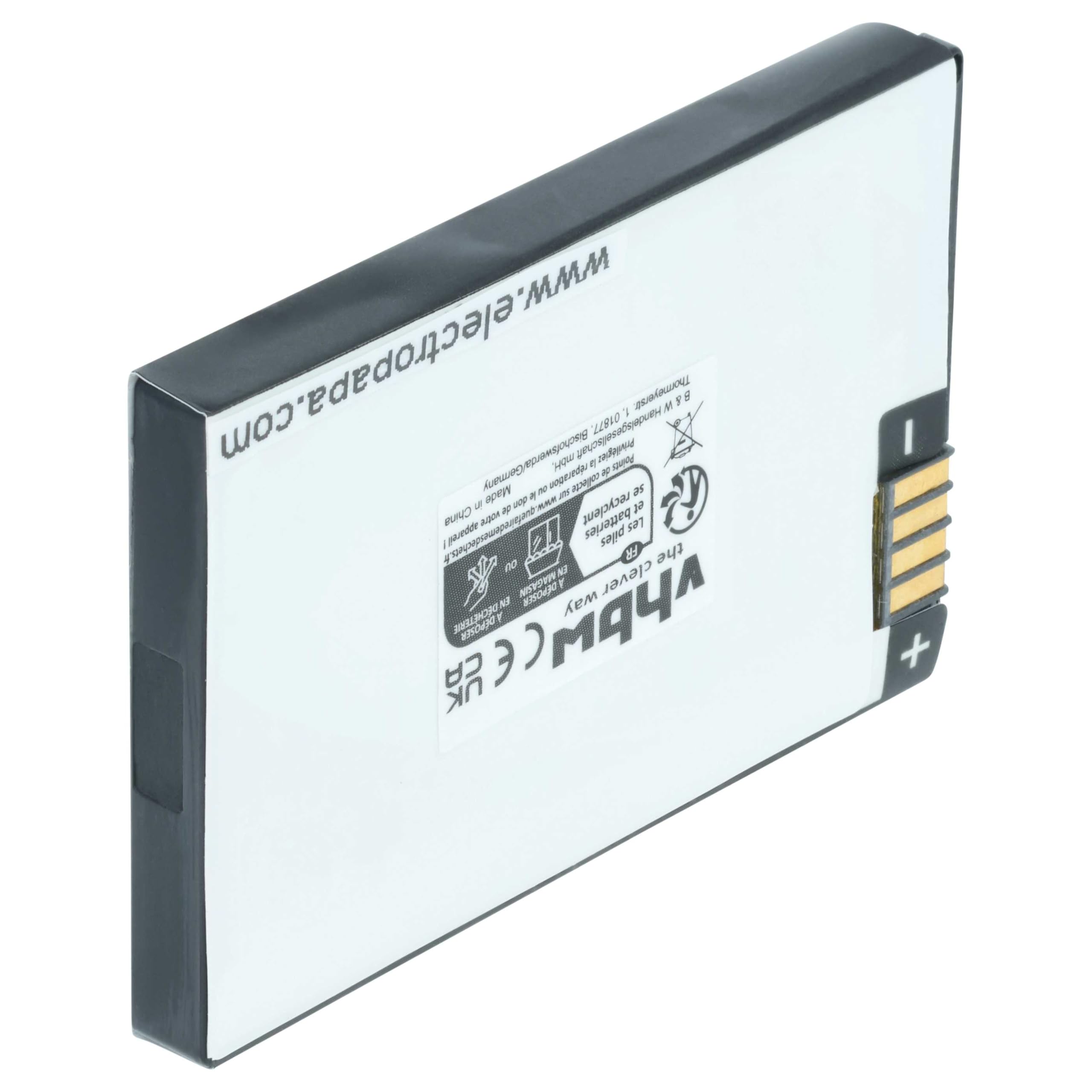 vhbw 5 x bateria kompatybilna z Motorola Rokr Z6tv, Z6m, telefon komórkowy, smartfon (1100 mAh, 3,7 V, litowo-jonowy)