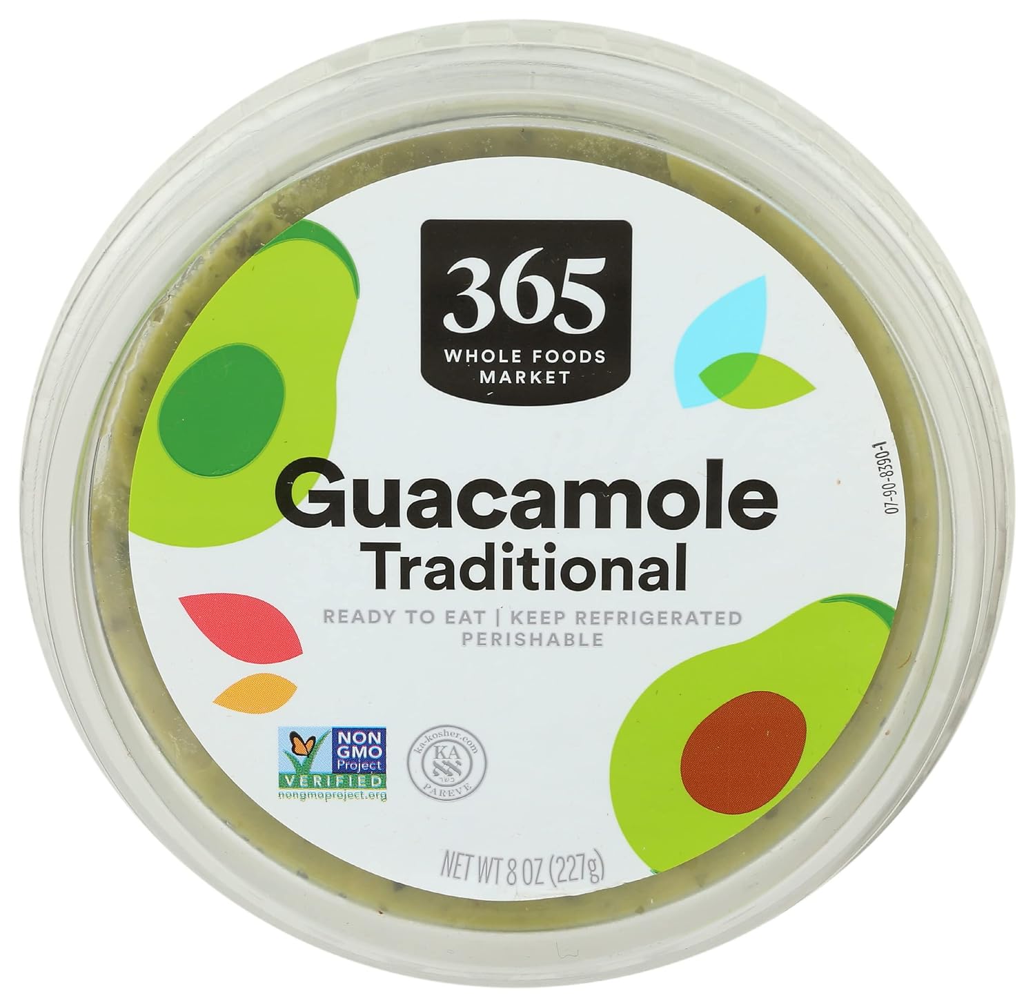365 by Whole Foods Market Guacamole, Traditional, 8 Ounce