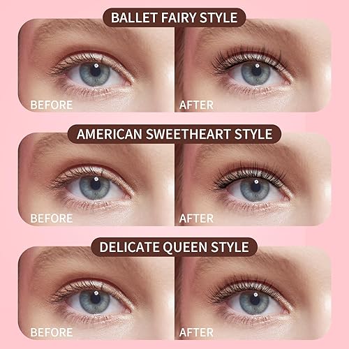 Miniatura 6 de Pestañas magnéticas, pestañas magnéticas dobles reutilizables sin delineador de ojos, pestañas magnéticas de aspecto natural con aplicador, pestañas