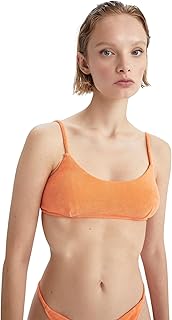 DeFacto Fall in Love Regular Fit Havlu Kumaş Bikini Üstü