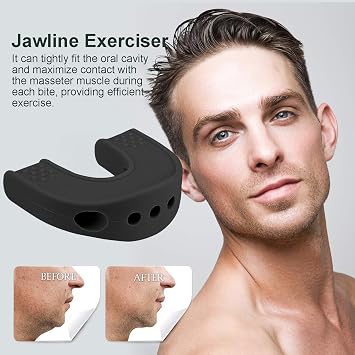 Jaw Exerciser For Men Jawline Shaper, Jaw Strengthener Sculpting Tool