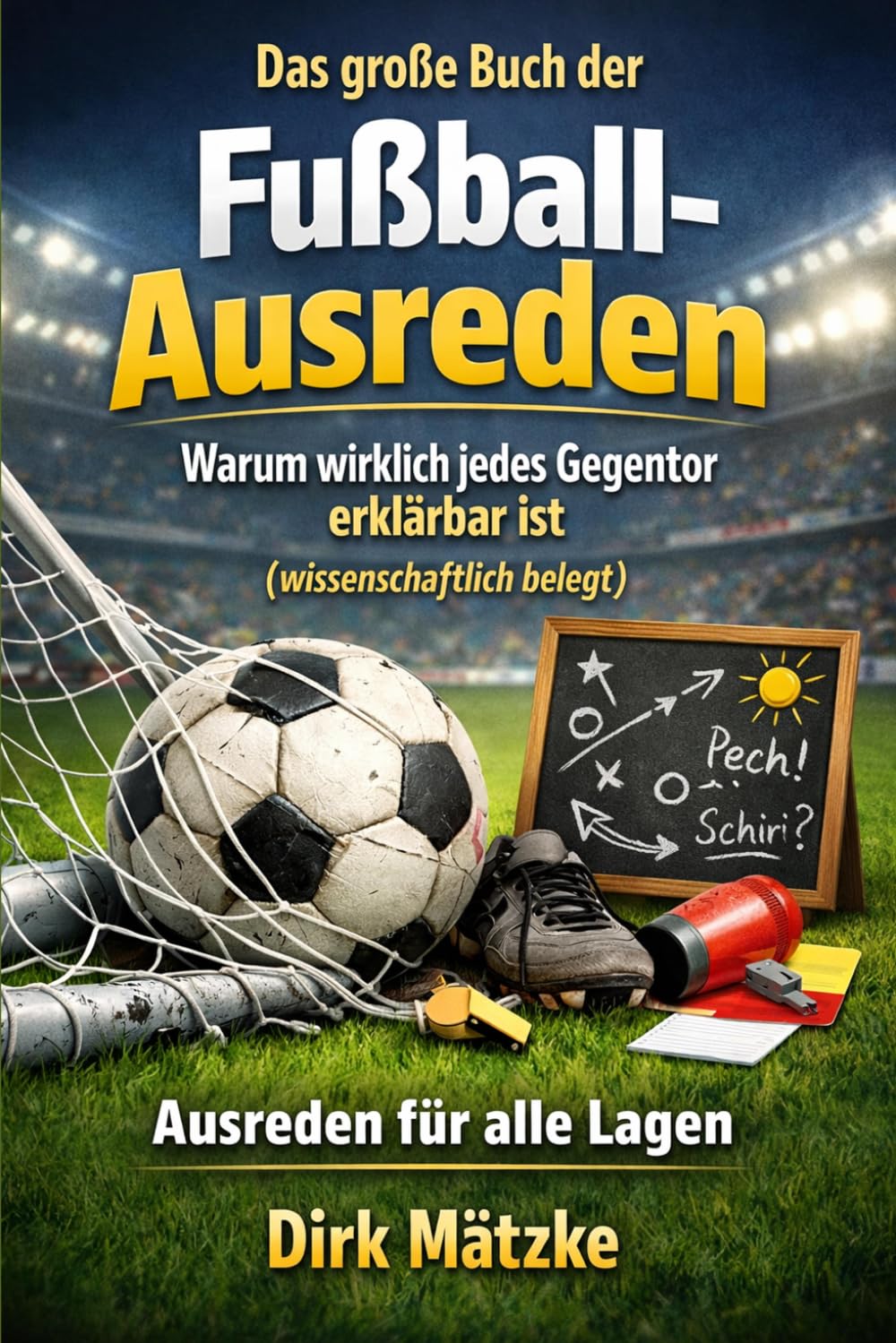 Das große Buch der Fußball-Ausreden: Listiges Geschenk für Fußballfan. Warum wirklich jedes Gegentor erklärbar ist („ wissenschaftlich belegt “).