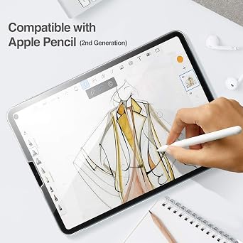 ProCase 2 Pcs Screen Protector for iPad Air 5/4, iPad Pro 11 3rd 2nd 1st