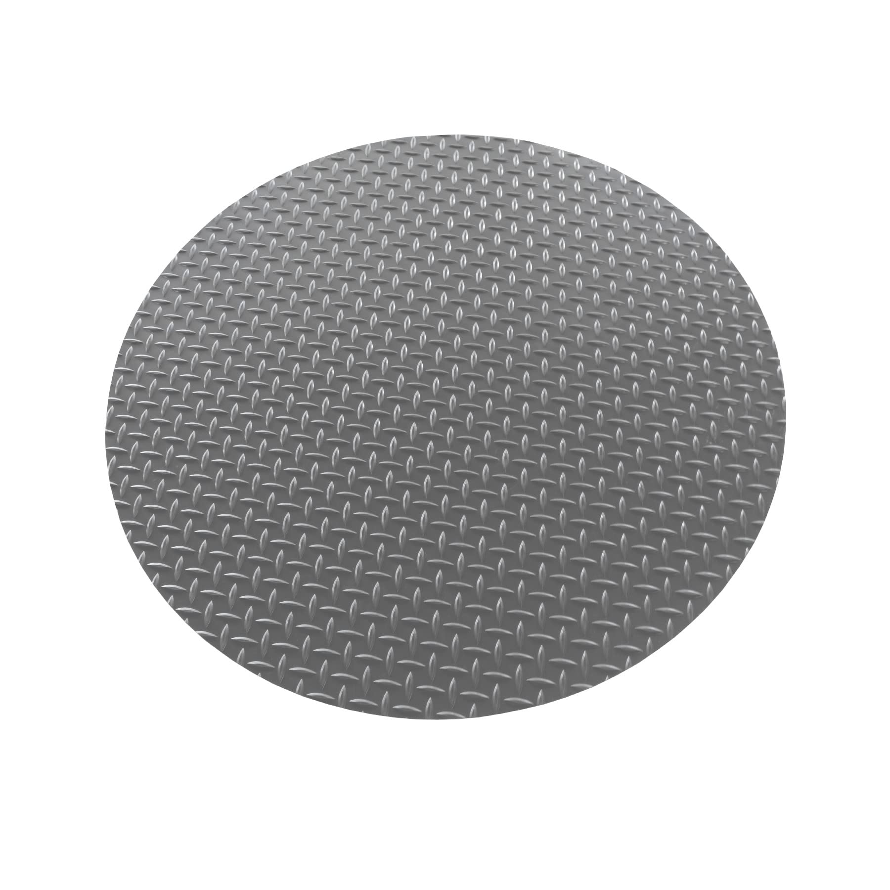 GRILLTEX 8GD-075-33C-2.8 33" Round Under Grill Deck and Patio Mat, Gray