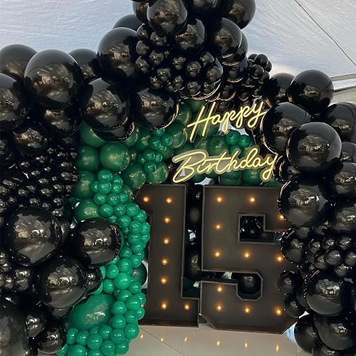 Miniatura 4 de Globos plateados, 113 unidades de diferentes tamaños, kit de arco de guirnalda de globos plateados metálicos de 1812105 pulgadas, globos de fiesta