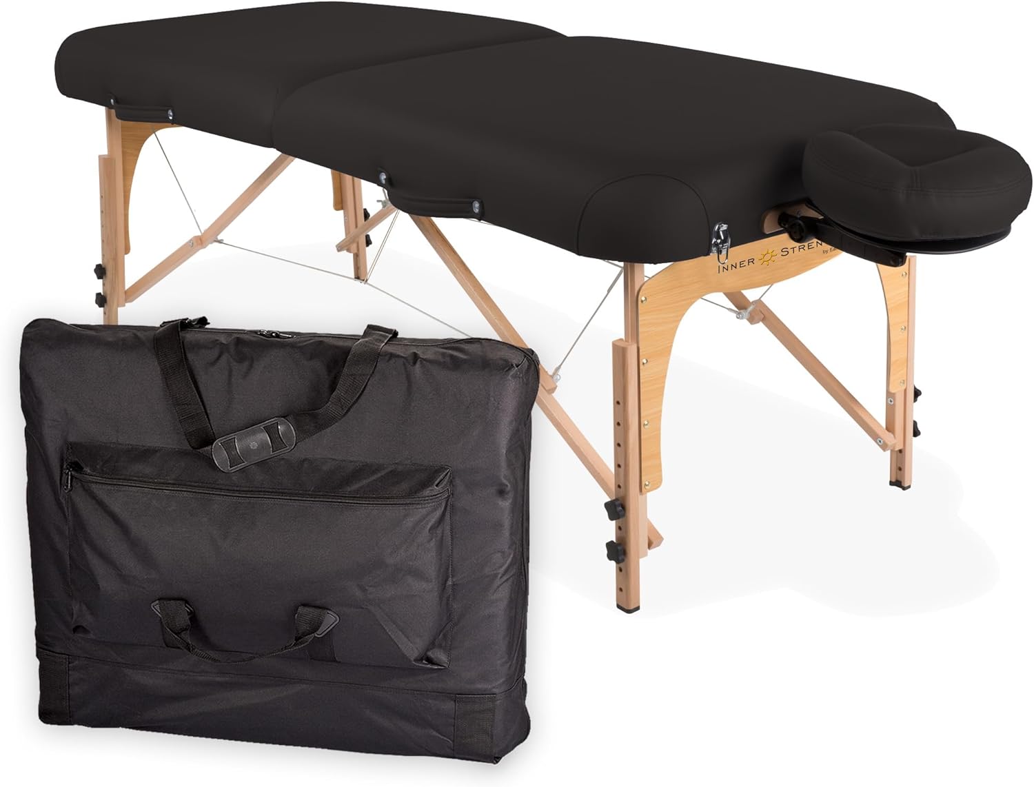 Inner Strength 20366 The Massage Table Company makes quality massage tables in its own factory from the finest hardwood and materials. Value, Style, Strength.