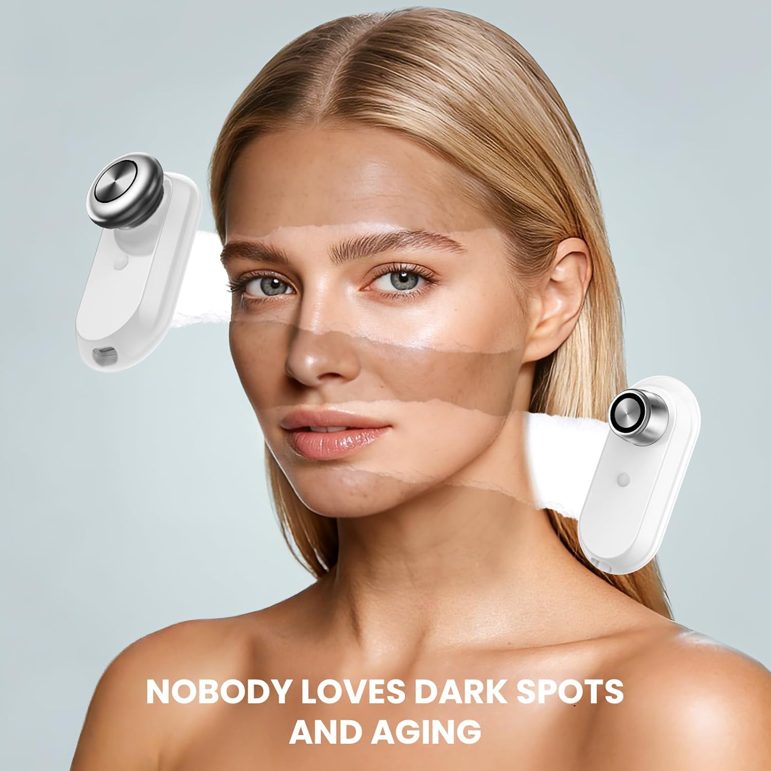 Professional Face Beauty Device with Dual Probes - Skin Rejuvenation - Lifting and Tightening - Reduces Wrinkles & Anti Aging, Experience The Salon-Grade Results at Home, Equipped with Gel - Image 3