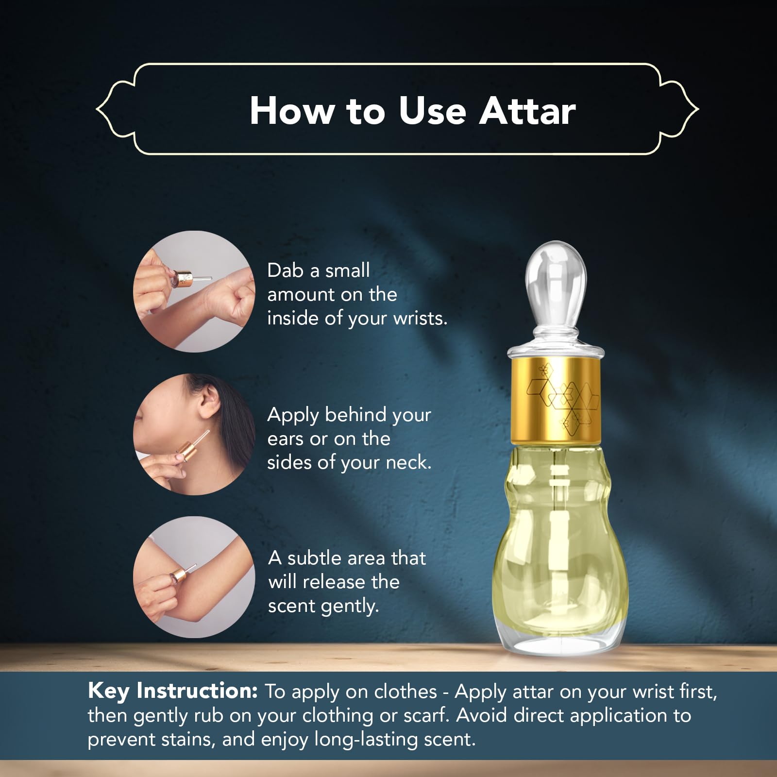 Ajmal Royal Pearl Attar | Floral & Fruity Fragrance | Women Non-Alcoholic | Long Lasting Attar for Women - 10 ML 2