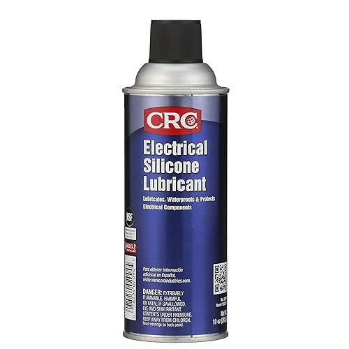 Miniatura 2 de CRC 02094CS CRC Lubricante eléctrico de silicona 10 WT oz, 16 onzas líquidas, Aerosol (paquete de 12)