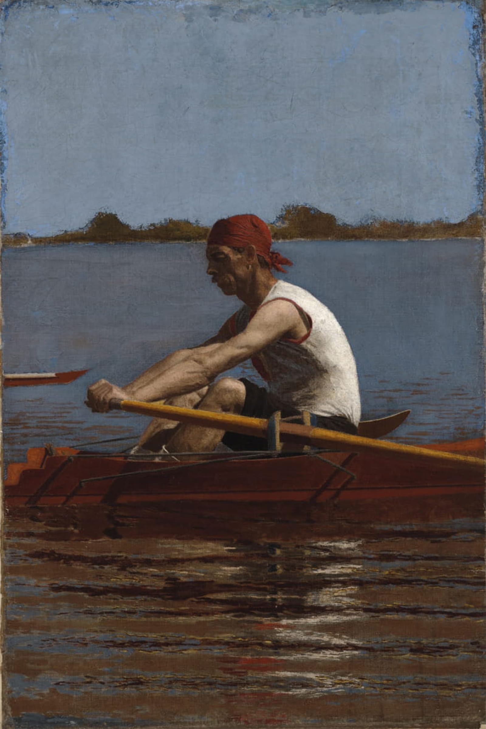 Affiche Biglin dans un skiff d'Eakins 60x90cm pour salon - 5