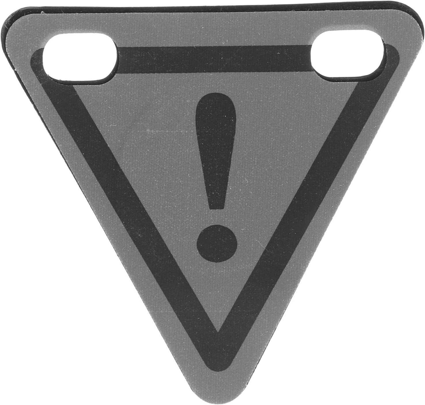 GARNECK Riding Bike Bicycle Warning Reflector Triangle Magnetic Reflective Signs Bicycle Decorative Reflective Decals, Beauty Style