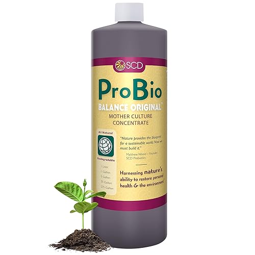 ProBio Balance Original – Haz 20 veces más acondicionador de suelo de granja y jardín, súper concentrado de microorganismos beneficiosos eficaces