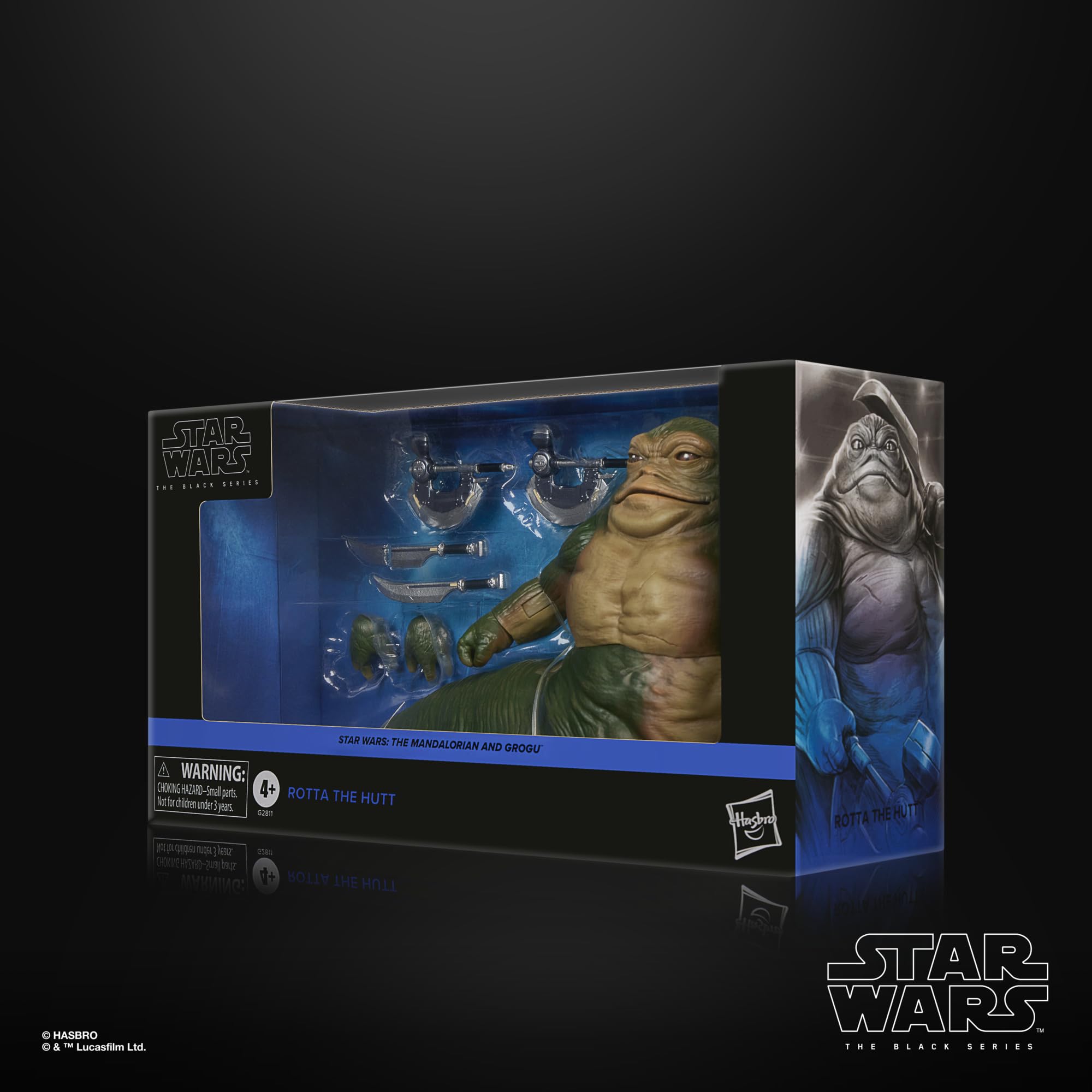 Star Wars The Black Series Rotta der Hutte, The Mandalorian and Grogu Premium Action-Figur zum Sammeln (Skala 15 cm)