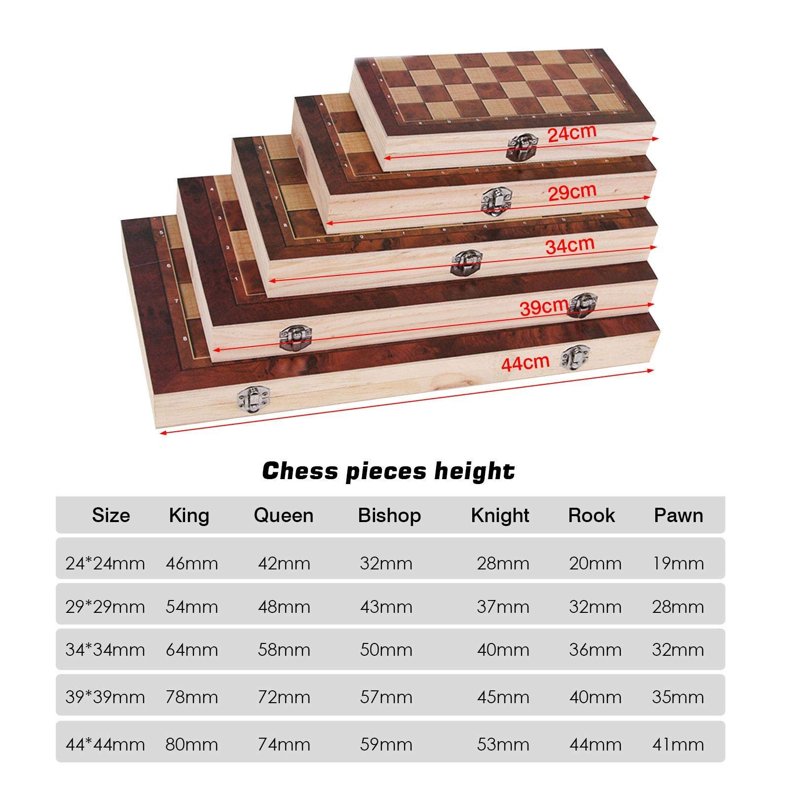 Jongeneel Verpakkingen. Houten speldoos 3 in 1 dammen schaken