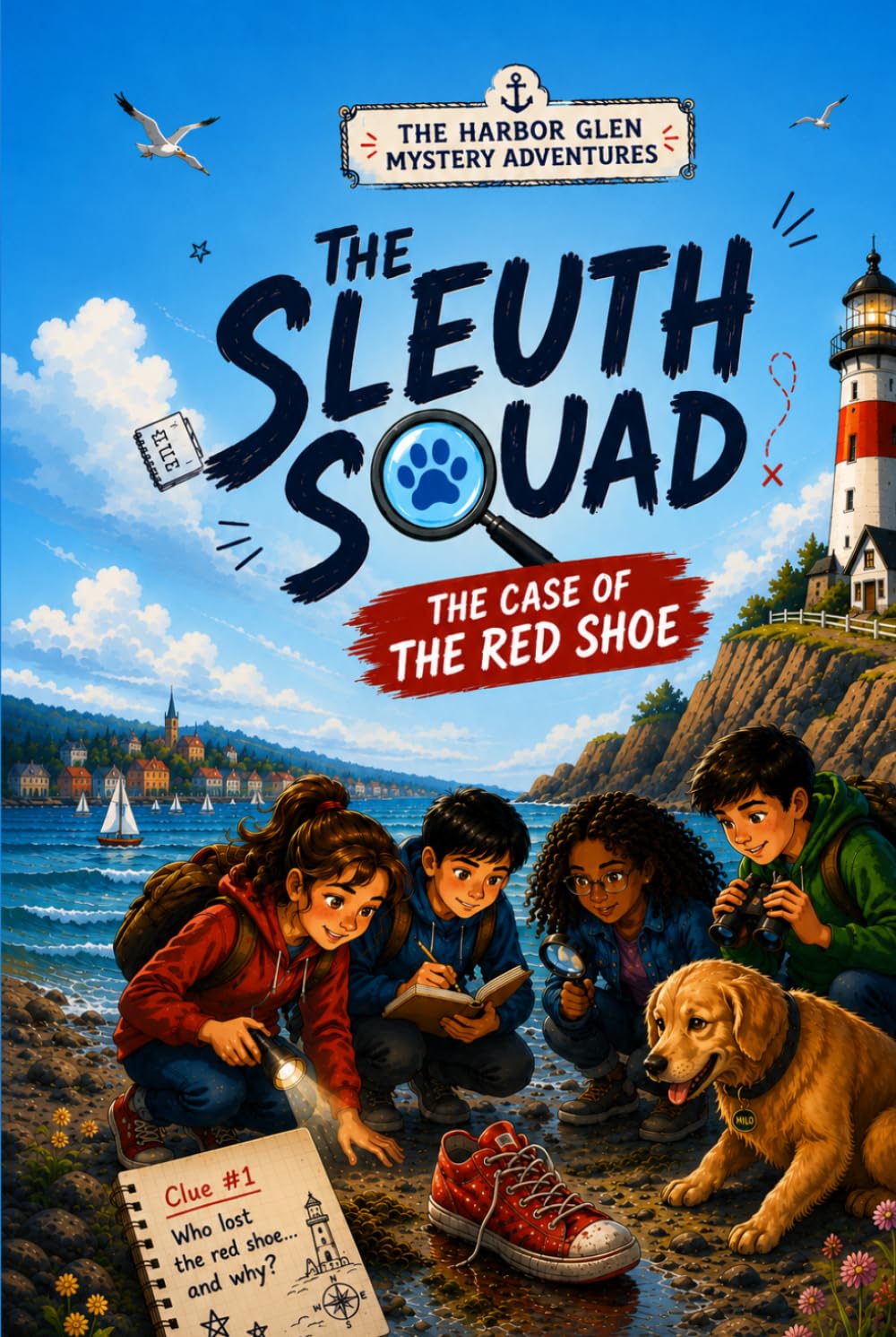 The Sleuth Squad - The Case of the Red Shoe (The Harbor Glen Mystery Adventures)