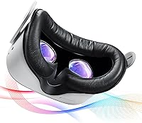 Vista 6 de Saqico Head Strap & Face Pad & Face Cover Cushion Replacement for Oculus Quest 2
