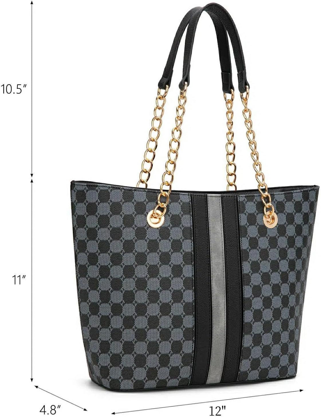 Montana West Tote Bag for Women Chain Top-handle Handbags - Image 4