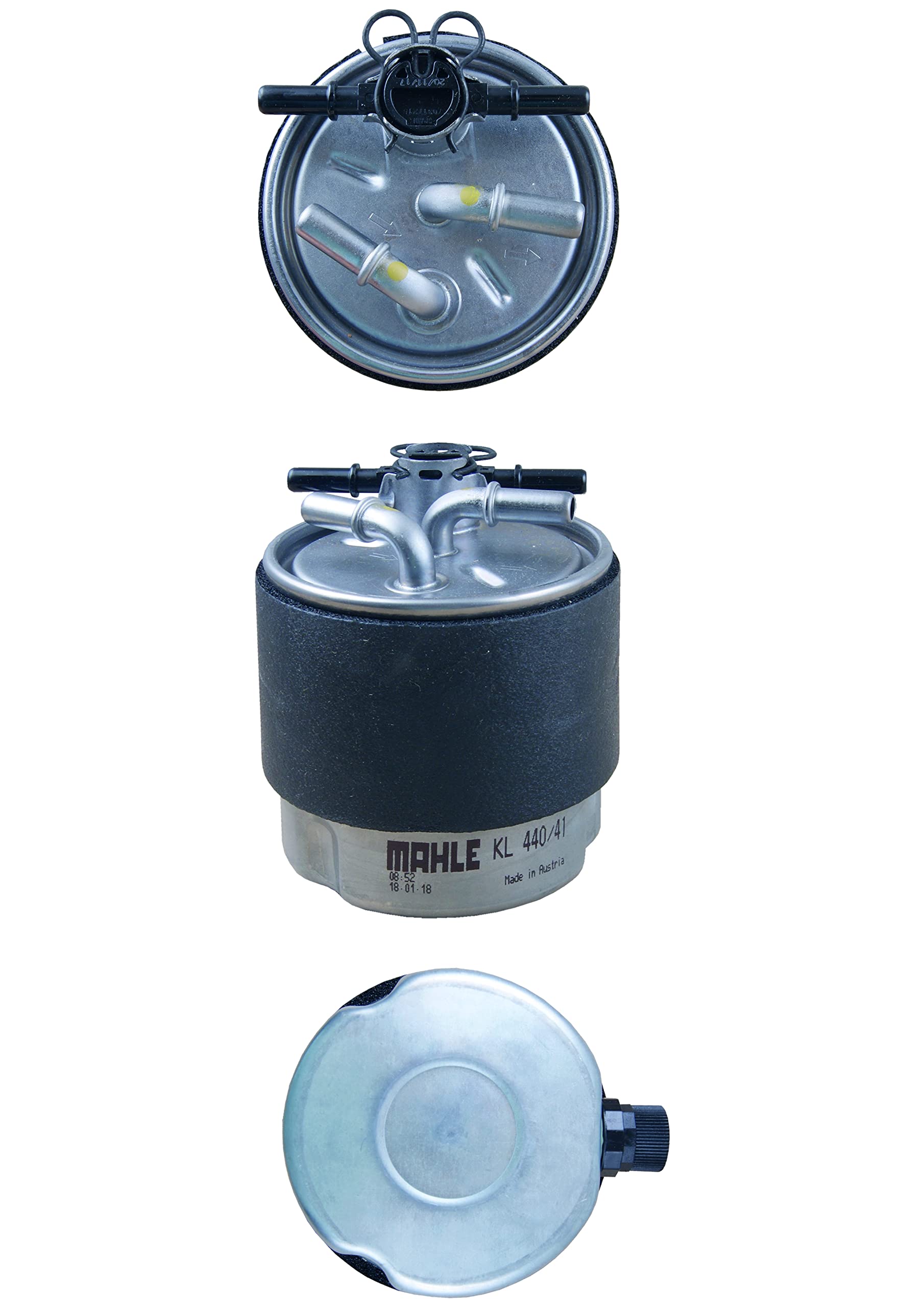 Fuel filter In-Line Filter KL 440/41 KNECHT for NISSAN QASHQAI I X-TRAIL VAN