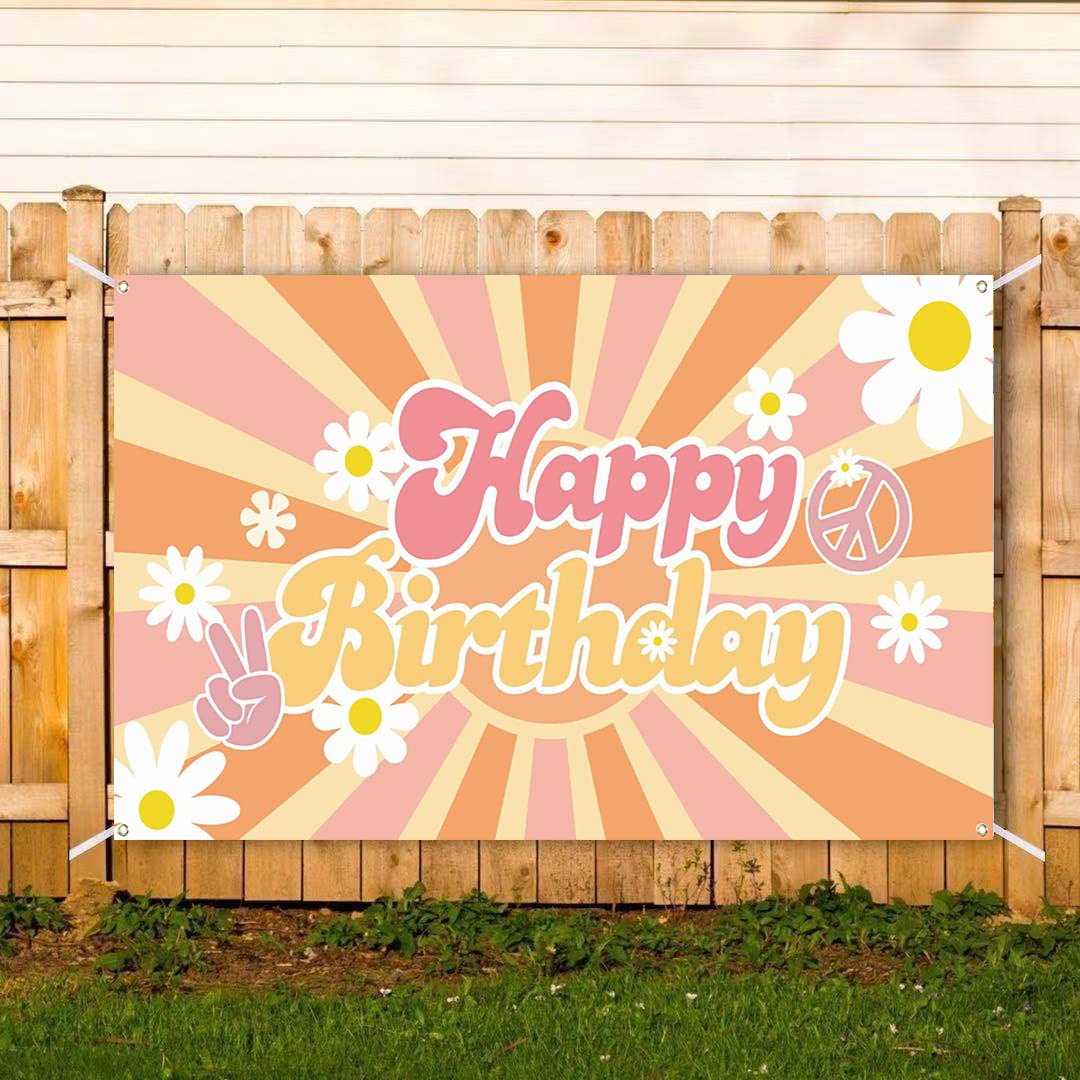 Invitación De 4to Cumpleaños De Groovy, EDITABLE Cuatro Es Una Invitación De Vibe, Invitación