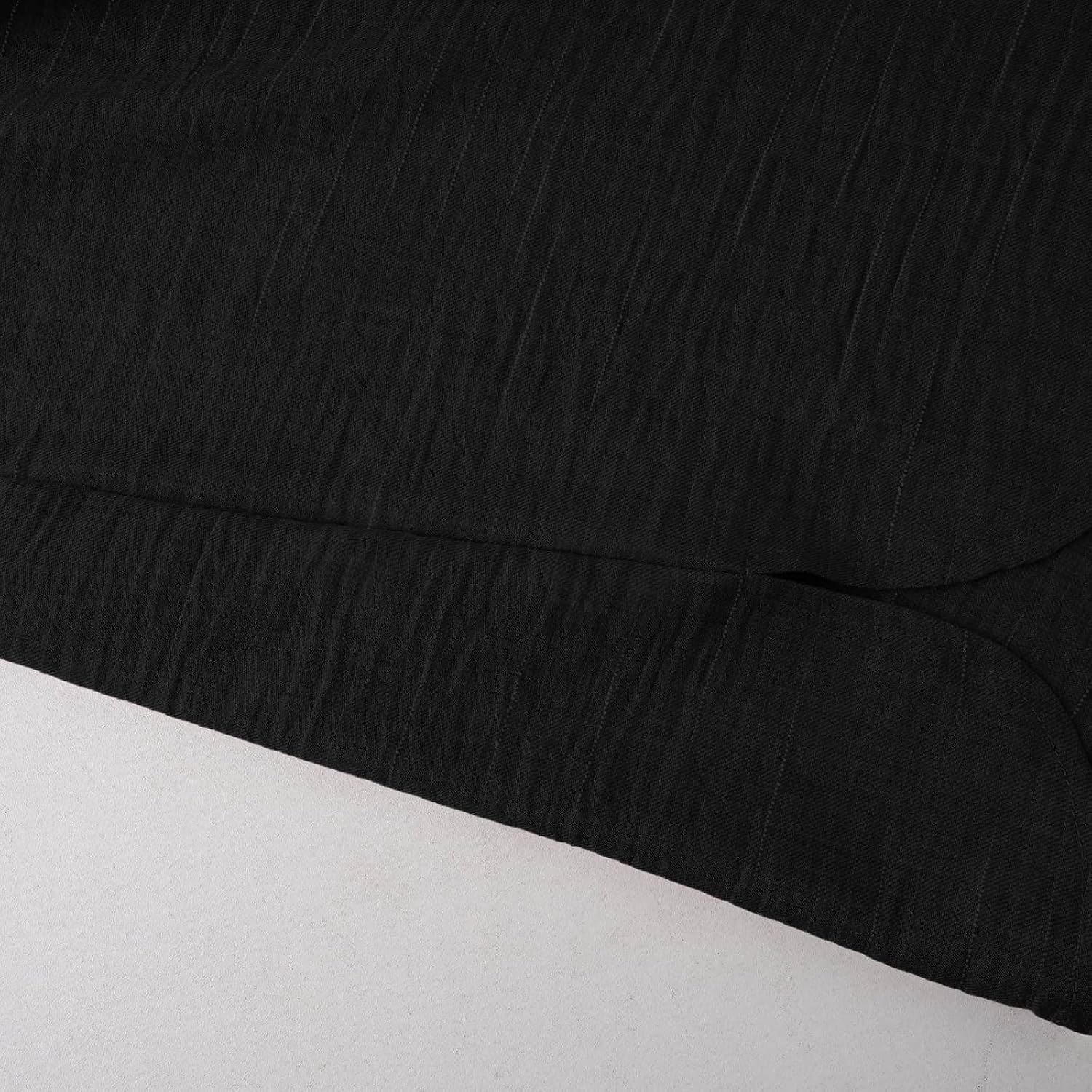 Men's Casual Shirts 3/4 Sleeve Button Up Lapel T-Shirt Classic Soft Shirts Golf Tee Solid Color Slim Fit Shirt
