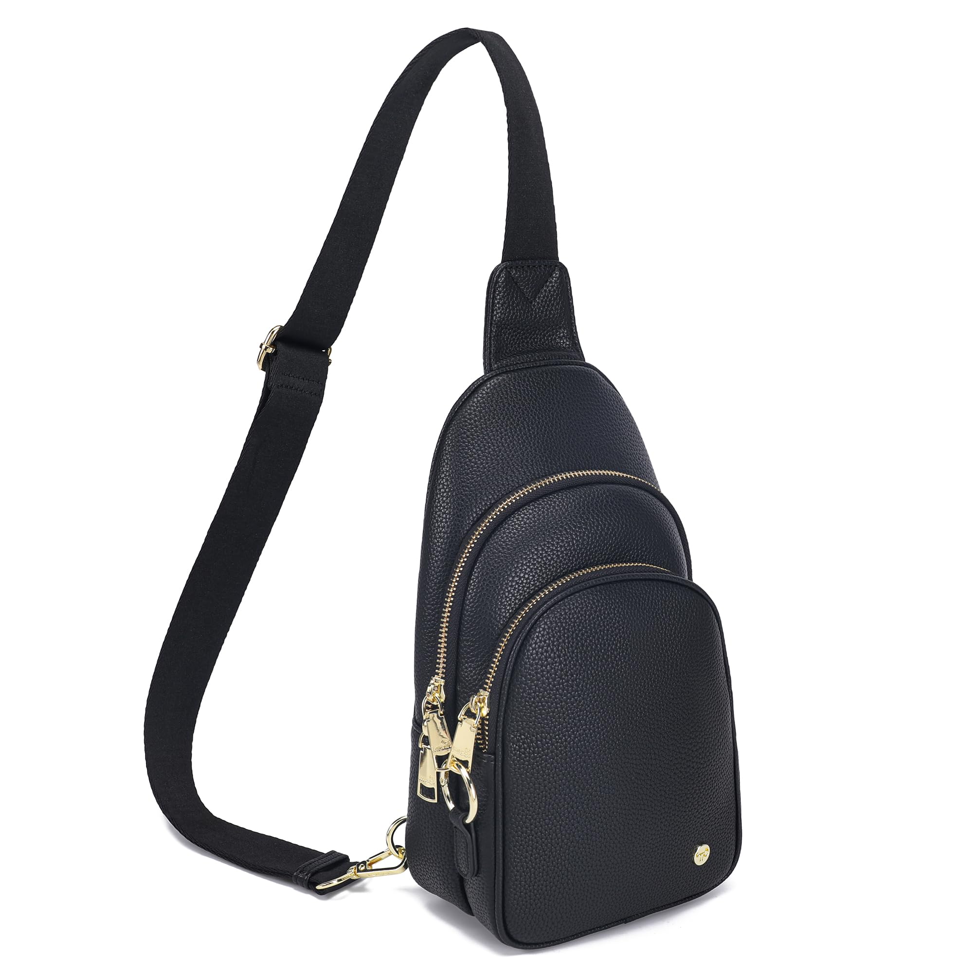 INICATCrossbody Sling Bags Fanny Packs Leather Purses Chest Bag for Women