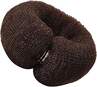 甜甜圈发髻器 - 环形发髻造型器发圈发饰，快速简易蓬松发髻造型工具，女士发型造型器发饰配件 | 适用于女性快速造型的简易蓬松发髻制作工具