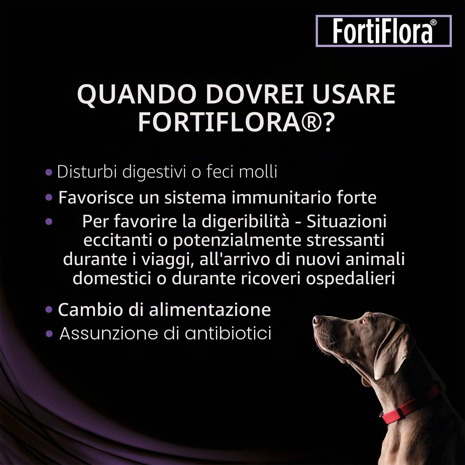 PRO PLAN PURINA FORTI Flora | Confezione Doppia | 2 x 30 x 1 g | Integratore alimentare per cani | Con Probiotici