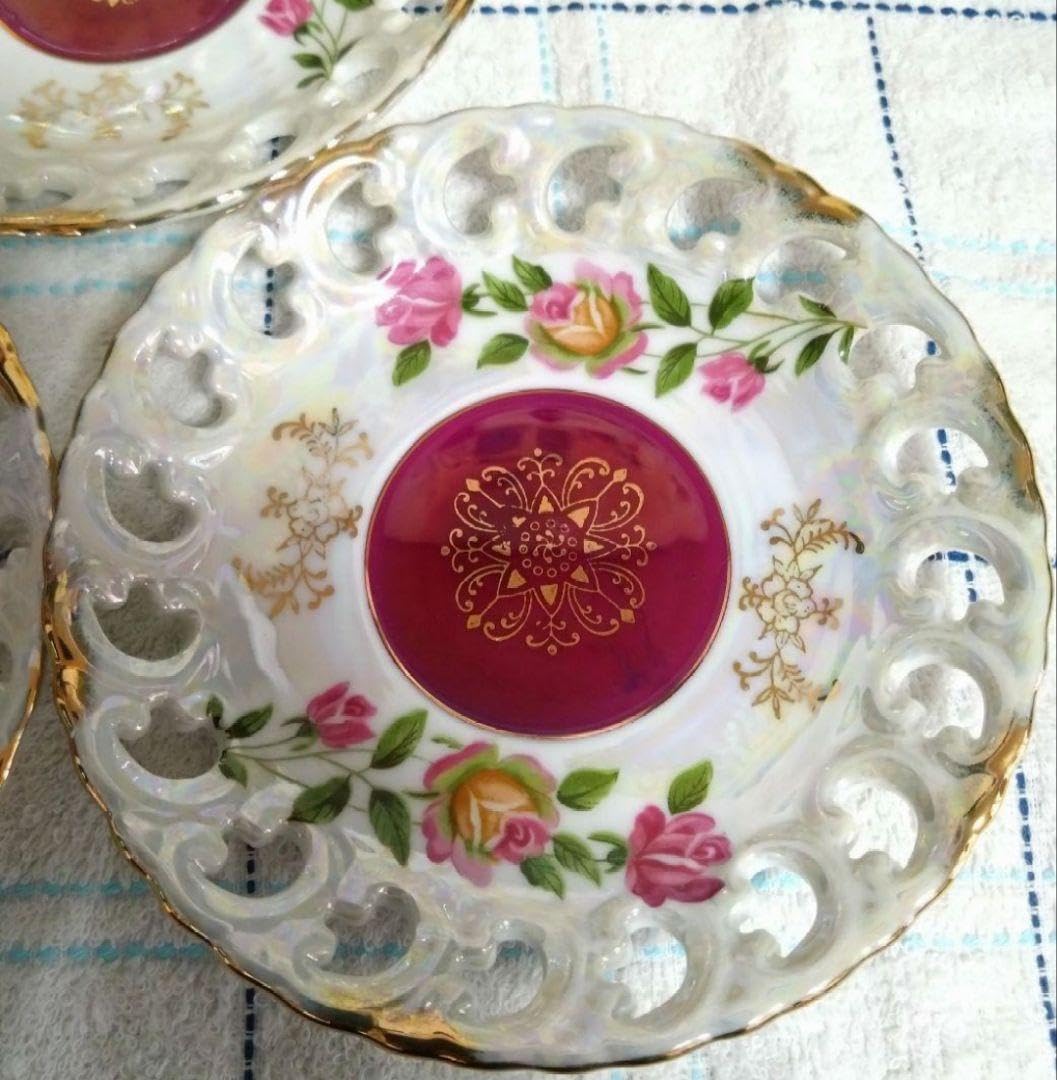 577B-02 大橋陶器 Golden Fantasy カップ&ソーサー4客セット ゴールデンファンタジー OHASHI 食器 金彩 大橋陶器 OHASHI カップ＆ソーサー ゴールデンファンタジー ペア 2客の
