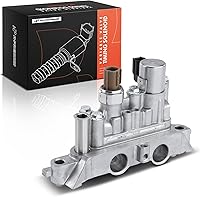 Vista 1 de A-Premium Solenoide de Sincronización Variable del Motor (VVT) Conjunto de Válvula de Carrete Delantero Compatible con Vehículos Acura y Honda