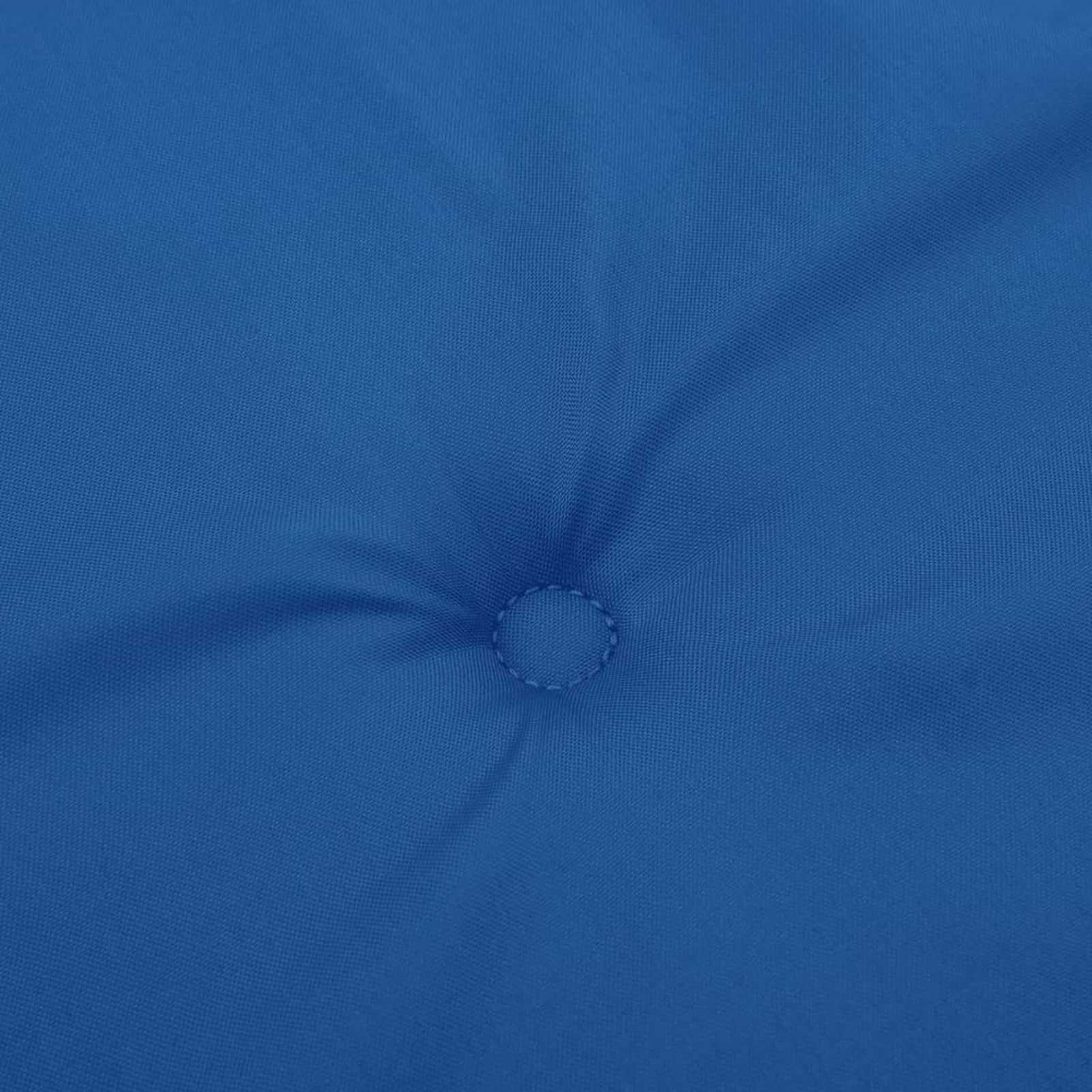 Homgoday Cojines para sillas, 4 unidades, color azul real, 120 x 50 x 3 cm, de tela, sillas de exterior, sillas de comedor para jardín, muebles de jardín, muebles de exterior, patio, terraza,