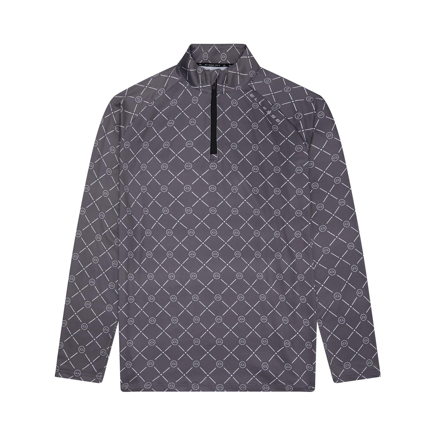 Ellesse Men's Chi 1/2 Zip Fleece - Grey - Large