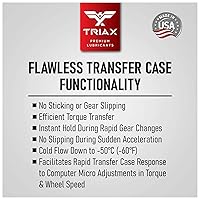 Vista 5 de TRIAX DTF-1 - Fluido de caja de transferencia profesional totalmente sintético, llenado de por vida, para todas las estaciones hasta -60 F